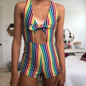 Rainbow Romper